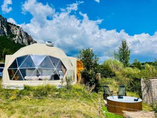 Glamping Hohe Wand - Kuppelzelt "Panoramablick" mit Sternenfenster - 8