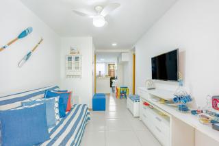 IT139 Apartamento 2 Suites Condominio Frente al Mar con Piscina - 5