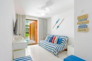 IT139 Apartamento 2 Suites Condominio Frente al Mar con Piscina - 8