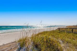 Beachfront Townhome with Beautiful Gulf Views Decks WiFi Laundry & AC - 0