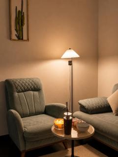 Self check-in Cozy 1BR with Living Room &Central Riyadh near KFMC - 3