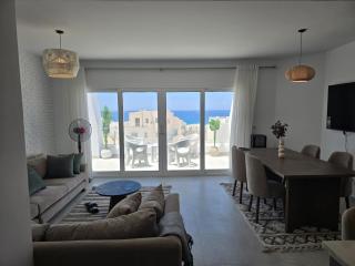 Sea View Chalet w Private Roof Jefaira - 0