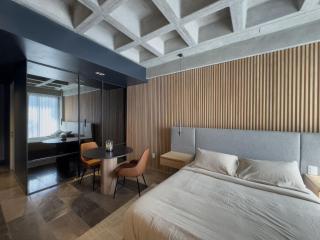 Roma Norte · Estudio chic · A/C · Walk Score 100 - 1