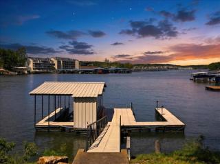 Big Lakefront Lodge with Private Dock, 2 Slips, Game Room, Firepit & More at 11mm - 9