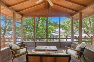 Lakefront Escape with Private Dock, Fire Pit & Screened Porch - 6