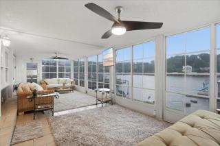 Lake Fun Retreat w/ Sunroom, PWC & Boat Slip, Dock Slide & Views - 8