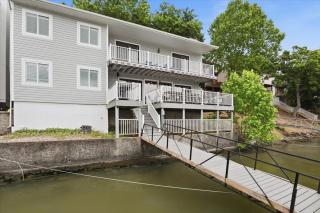 Lakefront Main Channel Home with Private Dock, 2 Slips, Big Views & Garage Parking - 9