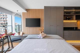 Estudio em Cond. c/ Piscina na Barra ZBA1202 - 1