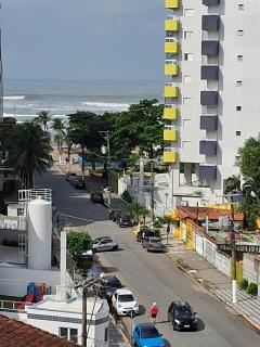 Apartamento novo vista do mar 64m2 2 dorms Wi-fi estacionamento grátis Praia Grande Mirim - 8