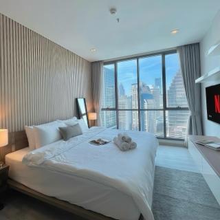 5minBTSNana/Terminal21/SkyViewPool/Cook&Wash/WiFi - Apartment - 9