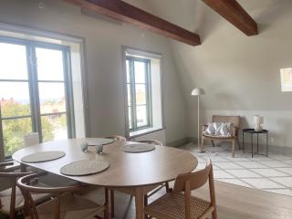 Modern APT with Exposed Wooden Beams in Visby - 3