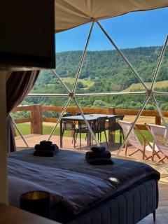 Glamping Pod Hradom súkromné jacuzzi a sauna - 8