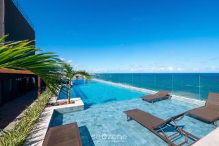 Studio em Cond. c/ piscina prox. do mar ARU0123 - 0