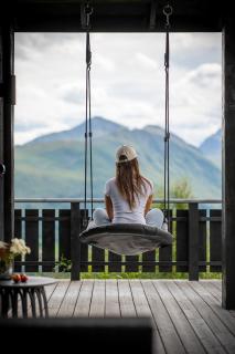 Luxurious 5-Bedroom Mountain Chalet with Sauna, Panoramic Views, and Two Full Bathrooms - Stranda - 0