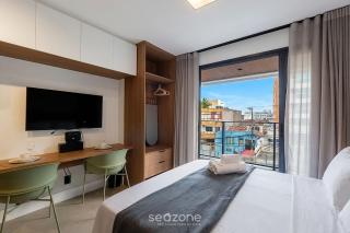 Studio em Cond. c/ piscina prox. à praia BEA0207 - 1