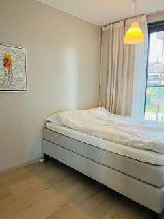 Modern room with kitchen & balkony - 6