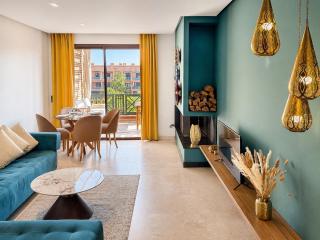 Chic Moroccan Vibes & Pool View - 2BR - Marrakesch - 8