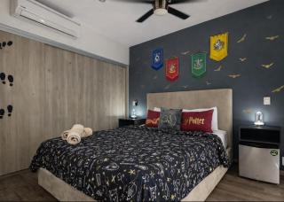 Private Room with mini fridge 200MB Wifi - 8