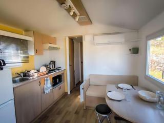 Mobil home climatisé, animaux acceptés - 4 pers. - API-1-52-3001 - 0