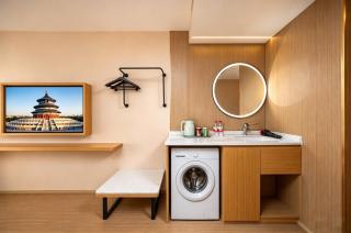 Beijing Baiman Hotel nearby Bubble Mart Paradise, China International Exhibition Center, Forbidden City, Yonghegong Lama Temple, free reservation of Tiananmen one stop direct to the airport, unlimited express collection, free laundry, free coffe tourist - 3