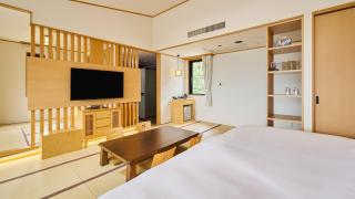 Kumonoue Fuji Hotel Deluxe room - Mt Fuji view with open-air bath - 9
