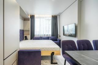 23-265b Manhattan, Beresteiskyi 11, Kyiv, Politekh metro nearby, panoramic city view, 15 kW backup power, Petrovdom Apartment - Kiev - 1