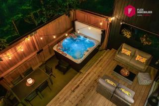 La Marie-Clémentine - Chalet familial Spa privé Piscine - Resort près de Québec - 7