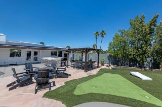 Luxury Villa, with bonus pool house, Private Pool, Hot tub, rock water fall and slide, putting green, basketball, shuffle board, play gym, privately gated on circular driveway. - 3