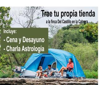 Eclipse Solar 12 de Agosto- Trae tu tienda de campaña - 0