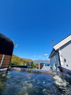 Discover the ultimate aurora escape with a cozy outdoor sauna and hot tub - 5