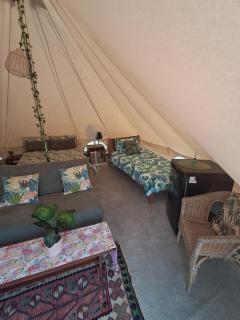 The Old Waterworks - Saturn 6m bell tent - 6