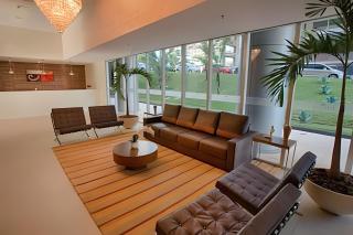 Flat privativo no Fusion - alto andar com A/C - 1