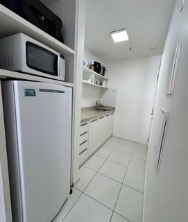 Flat privativo no Fusion - alto andar com A/C - 4