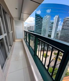Flat privativo no Fusion - alto andar com A/C - 6