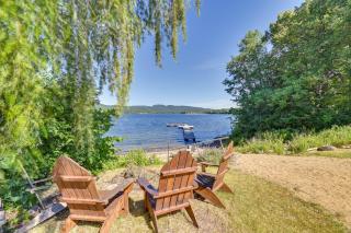 Dock, Direct Waterfront: Lake Champlain Studio - 9