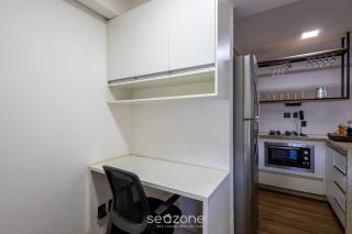 Studio com academia e coworking! PKS0205 - 3