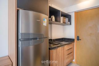 Studio moderno com piscina a 450m da Praia PRV1003 - 8
