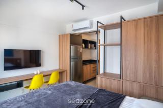 Studio moderno com piscina a 450m da Praia PRV1003 - 5