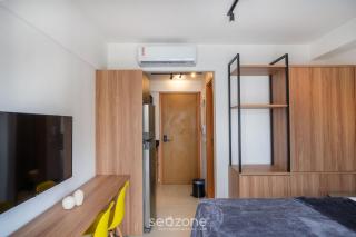 Studio moderno com piscina a 450m da Praia PRV1003 - 4