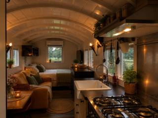 HouseOnWheels Luxe Tiny House Comfort & Natuur - 7
