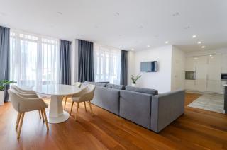13-1327 Diplomat Hall, Zhylianska 59, Kyiv centre, panoramic city view, 15 kW backup power, Petrovdom Apartment - 9