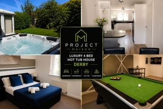 Luxury 4 Bed Hot Tub House - 0