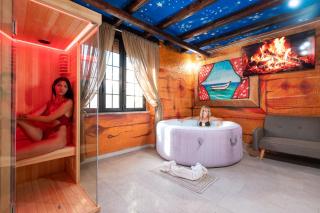 Suite Romantica con SPA Privata, Idromassaggio e Sauna - 3