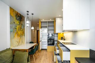 21-121 Poetika, Degtyarivska 25e, Kyiv, Shuliavska metro nearby, fantastic city view, Petrovdom Apartment - 4