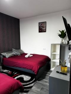 Stylish Burgundy Escape In The Heart Of City - 6