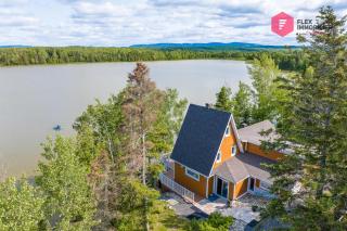 Les 3 Joyaux du Lac Michaud - Chalet Bord du lac Quai privé - Rimouski Matane - 0