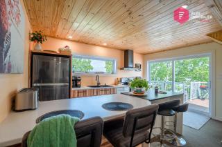 Les 3 Joyaux du Lac Michaud - Chalet Bord du lac Quai privé - Rimouski Matane - 4