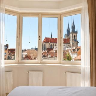 Best View from Bed, Old Town, Balcony, Terrace - Prague - 9