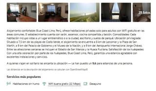 Blue Coast Lima private rooms Peru - 7
