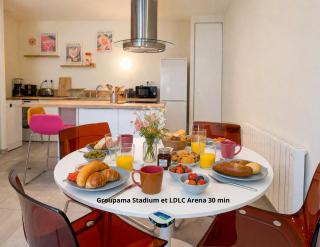 Lyon funky flat piscine et parking - 0